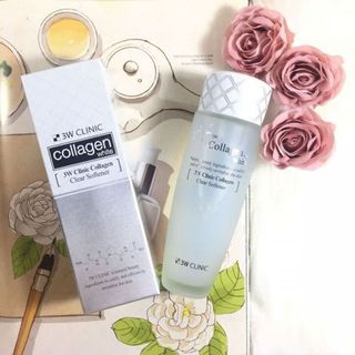 Nước Hoa Hồng Dưỡng Da Collagen 3W Clinic Hàn Quốc 150ml