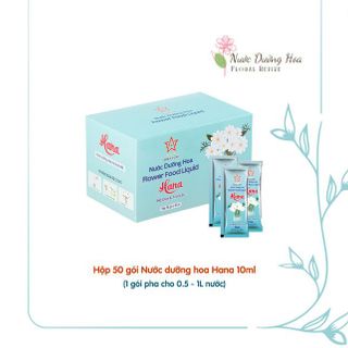 Thùng 20 Hộp Nước Dưỡng Hoa Hana 10ml (Loại 50 gói) giá sỉ