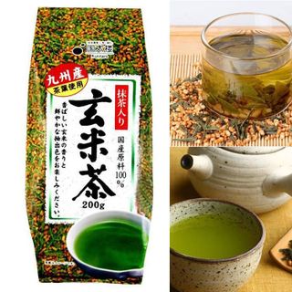 Trà xanh gạo lứt rang Nhật Bản gói 200g