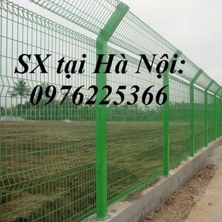 Hàng rào lưới thép hàn bảo vệ khu công nghiệp