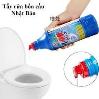 Nước Tẩy Toilet Bồn Cầu Siêu Đậm Đặc Daiichii Nhật Bản 500ml, Hàng Chuẩn Nội Địa Cọ Sạch Mảng Bám