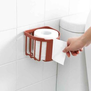 GIỎ ĐỰNG GIẤY VỆ SINH DÁN TƯỜNG BẰNG NHỰA TIỆN DỤNG ĐA NĂNG CTB241 - BECHIP