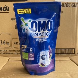 COMBO 3 TÚI NƯỚC GIẶT OMO MATIC 400G HƯƠNG COMFORT BỀN LÂU CTB231 – BECHIP giá sỉ