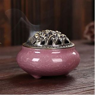 LƯ XÔNG TRẦM BẰNG SỨ CÓ TẶNG 1 ĐẾ CẮM HỒ LÔ CTB468 - BECHIP