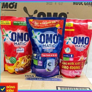 COMBO 3 TÚI NƯỚC GIẶT OMO MATIC 400G HƯƠNG COMFORT BỀN LÂU CTB231 – BECHIP