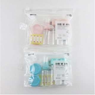 BỘ LỌ CHIẾT MỸ PHẨM TIỆN LỢI KÈM TÚI ZIP CTB237 – BECHIP