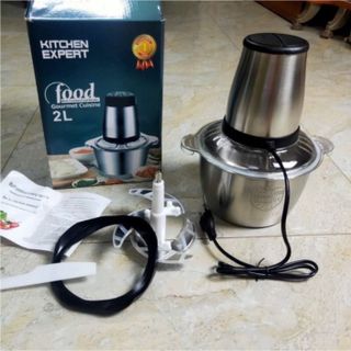 MÁY XAY THỊT ĐA NĂNG CỐI INOX 304, 4 LƯỠI DAO CAO CẤP CTB356 - BECHIP