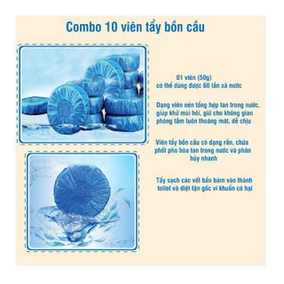 COMBO 3 TÚI ( 30 VIÊN )THẢ BỒN CẦU KHỬ KHUẨN CTB236 - BECHIP