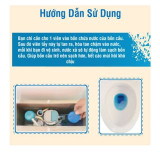 COMBO 3 TÚI ( 30 VIÊN )THẢ BỒN CẦU KHỬ KHUẨN CTB236 - BECHIP