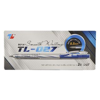 HỘP 20 BÚT BI THIÊN LONG TL-027 0.5MM CTB234 – BECHIP