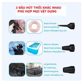 BƠM ĐIỆN 2 CHIỀU HÚT VÀ THỔI ĐA NĂNG CTB231 - BECHIP