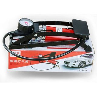 BƠM XE ĐẠP, BƠM XE MÁY, DỤNG CỤ BƠM HƠI ĐẠP CHÂN XE ĐẠP, XE MÁY, Ô TÔ CTB463 - BECHIP
