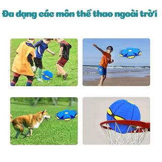 ĐỒ CHƠI BÓNG BIẾN HÌNH UFO CÓ ĐÈN LED, BÓNG MA THUẬT PHÁT SÁNG, ĐĨA BAY HÌNH QUẢ BÓNG SIÊU HOT CTB350 - BECHIP