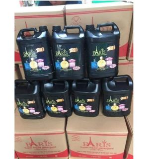 THÙNG 4 CAN (5L) NƯỚC GIẶT HƯƠNG NƯỚC HOA ĐẬM ĐẶC PARIS - BECHIP