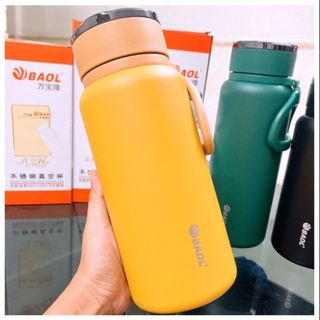 BÌNH GIỮ NHIỆT INOX 304 NHÁM CAO CẤP CÓ LƯỚI LỌC BAOL CTB343 - BECHIP