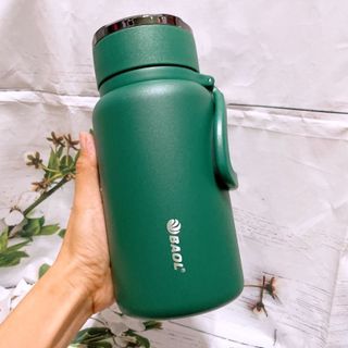 BÌNH GIỮ NHIỆT INOX 304 NHÁM CAO CẤP CÓ LƯỚI LỌC BAOL CTB343 - BECHIP