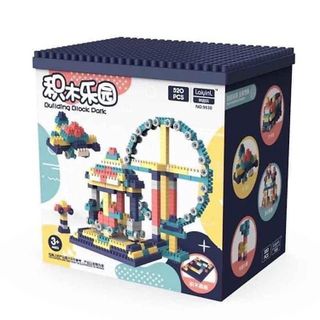 ĐỒ CHƠI XẾP HÌNH, BỘ LEGO 520 CHI TIẾT THÁO LẮP PHÁT TRIỂN TRÍ TUỆ CHO BÉ CTB223 - BECHIP