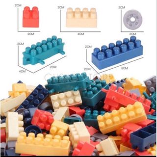 ĐỒ CHƠI XẾP HÌNH, BỘ LEGO 520 CHI TIẾT THÁO LẮP PHÁT TRIỂN TRÍ TUỆ CHO BÉ CTB223 - BECHIP