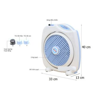QUẠT BÀN ĐẢO SENKO NGÃ TỰ NGẮT ĐIỆN, FULL BOX CHÍNH HÃNG CTB 218 – BECHIP