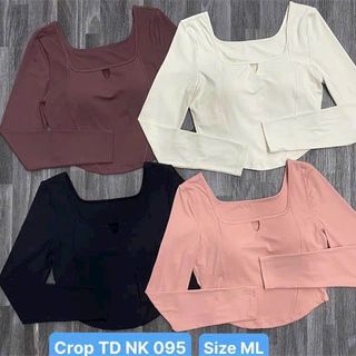 Crop tay dài nk 95 4 màu size ml mới nhất 2023 Thể Thao cao cấp Siêu Đẹp Giá Sỉ, giá sỉ