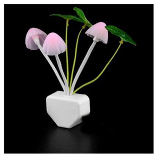 ĐÈN NGỦ CẢM ỨNG ÁNH SÁNG ĐỔI MÀU HÌNH CÂY NẤM CTB338 - BECHIP