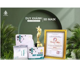 KHẨU TRANG 5D NHIỀU MÀU DUY KHÁNH [THÙNG 100 CÁI] CTB337- BECHIP