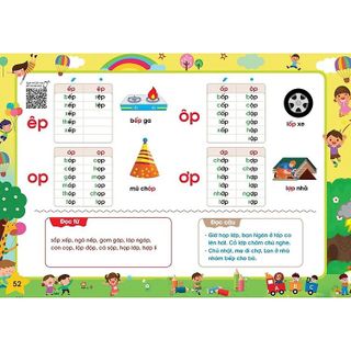 TẬP ĐÁNH VẦN TIẾNG VIỆT THEO SƠ ĐỒ TƯ DUY (4-6 TUỔI) - PHIÊN BẢN TƯƠNG TÁC (TÁI BẢN 2023) CTB449 - BECHIP