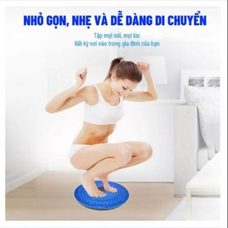 ĐĨA XOAY EO TẬP THỂ DỤC XOAY 360 ĐỘ EO THON, GIẢM CÂN, GIẢM MỠ BỤNG HIỆU QUẢ CTB94 - BECHIP