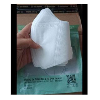 THÙNG 100 CÁI KHẨU TRANG 5D MÀU TRẮNG TÚI BÓNG CTB98 - BECHIP