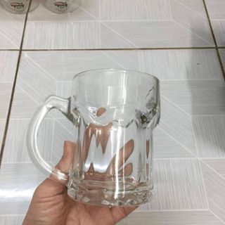 BỘ 6 LY BIA HUDA CÓ QUAI CHUẨN THÁI LAN, HÀNG KHUYẾN MÃI CỦA BIA HUDA 350ML CTB144 - BECHIP