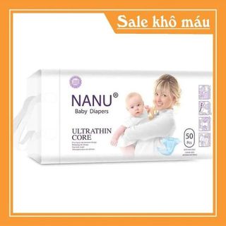 TÚI 50 MIẾNG BỈM NANU BABY CAO CẤP CHO BÉ CTB211 - BECHIP