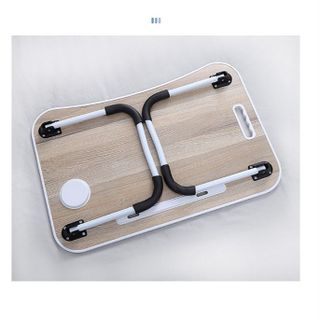 BÀN HỌC GẤP GỌN ĐA NĂNG CAO CẤP CÓ KHAY ĐỂ LY VÀ IPAD CTB446 - BECHIP