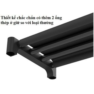 KỆ ĐỂ GIÀY DÉP KÈM MÓC TREO QUẦN ÁO ĐA NĂNG, TIỆN LỢI, SANG TRỌNG 4 TẦNG CTB88 – BECHIP