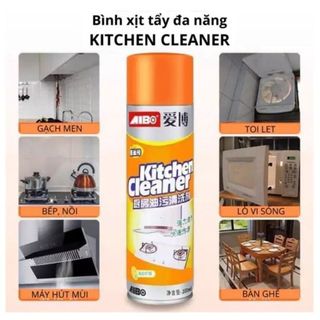BÌNH XỊT BẾP CAM, CHAI XỊT TẨY RỬA ĐA NĂNG KITCHEN CLEANER 500ML CTB313 - BECHIP