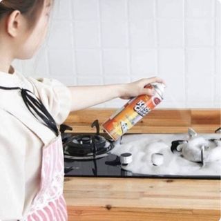 BÌNH XỊT BẾP CAM, CHAI XỊT TẨY RỬA ĐA NĂNG KITCHEN CLEANER 500ML CTB313 - BECHIP