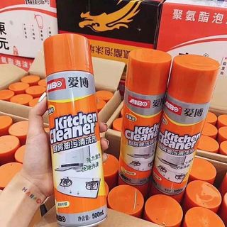 BÌNH XỊT BẾP CAM, CHAI XỊT TẨY RỬA ĐA NĂNG KITCHEN CLEANER 500ML CTB313 - BECHIP
