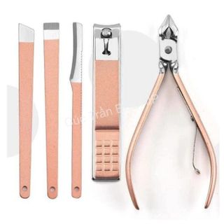 BỘ DỤNG CỤ LÀM MÓNG, 16, 18 CHI TIẾT MÀU HỒNG CTB182 - BECHIP