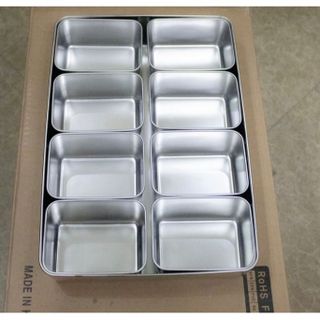 HỘP INOX KÈM NẮP NHỰA HÌNH CHỮ NHẬT CỠ LỚN 25.5 X 20 CM CTB323 - BECHIP