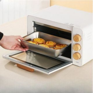 HỘP INOX KÈM NẮP NHỰA HÌNH CHỮ NHẬT CỠ LỚN 25.5 X 20 CM CTB323 - BECHIP