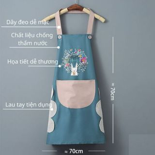 TẠP DỀ CHỐNG THẤM NƯỚC CÓ CHỖ LAU TAY VÀ ĐỂ ĐIỆN THOẠI CAO CẤP CTB82 - BECHIP