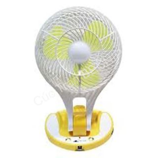 QUẠT TÍCH ĐIỆN MINI FAN 5580 KÈM ĐÈN LED CTB174 - BECHIP