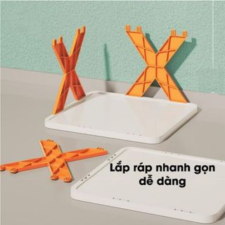 KỆ ĐỂ GIÀY DÉP 5 TẦNG CHỮ X THÔNG MINH CÓ THỂ THÁO LẮP, GẤP GỌN CTB72 – BECHIP