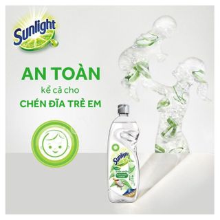NƯỚC RỬA CHÉN SUNLIGHT THIÊN NHIÊN AN TOÀN CHO TRẺ NHỎ CHAI 370G CTB164 - BECHIP