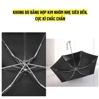 Ô DÙ GẤP GỌN MINI BỎ TÚI KÍCH THƯỚC NHỎ GỌN CTB432 - BECHIP