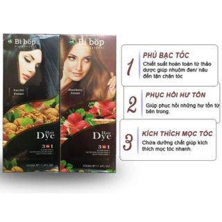 DẦU GỘI PHỦ BẠC ĐEN, NÂU TÓC TỪ LẦN GỘI ĐẦU TIÊN BIBOP CTB191 - BECHIP