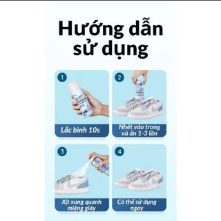 CHAI XỊT KHỬ MÙI GIÀY DÉP DIỆT KHUẨN CÔNG NGHỆ NANO BẠC CTB76 – BECHIP