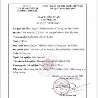 [THÙNG - 300 CÁI] KHẨU TRANG KF94 DUY KHÁNH CHỐNG BỤI SIÊU MỊN CTB74 - BECHIP