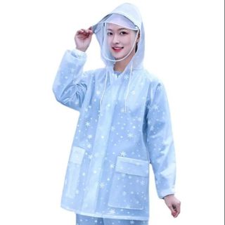 ÁO MƯA BỘ HOA TUYẾT CAO CẤP CTB426 - BECHIP