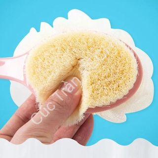 CÂY BÔNG TẮM CHÀ LƯNG 2 ĐẦU: BÀN CHẢI VÀ BÔNG TẮM TIỆN LỢI CTB200 - BECHIP