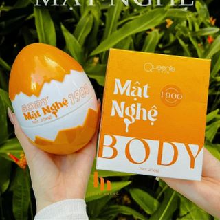 Kem Body Trứng Vàng Mật Nghệ 1900 250gr Mới Queenie Skin Giúp Da Trắng Sáng, Cấp Ẩm Tốt Cho Da, Ngăn Ngừa Lão Hóa